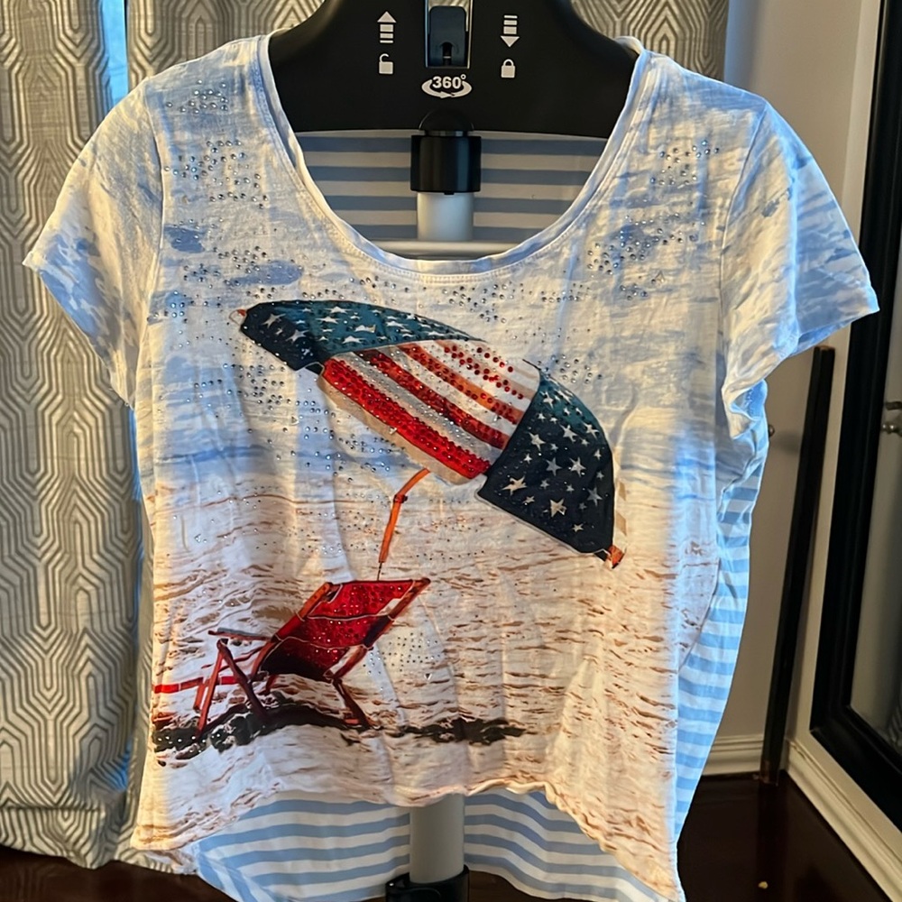 American flag t-shirt